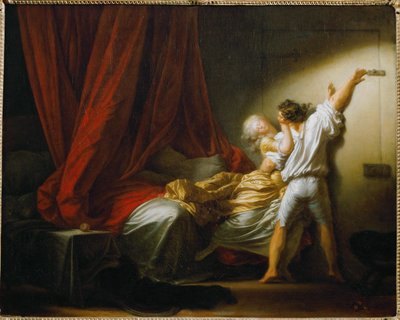 Le verrou - El cerrojo c.1777 ... de Jean-Honore Fragonard