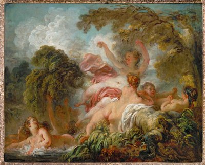 Les baigneuses. Los bañistas ... de Jean-Honore Fragonard