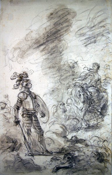 Lidia avanza para encontrarse con Alceste de Jean Honore Fragonard