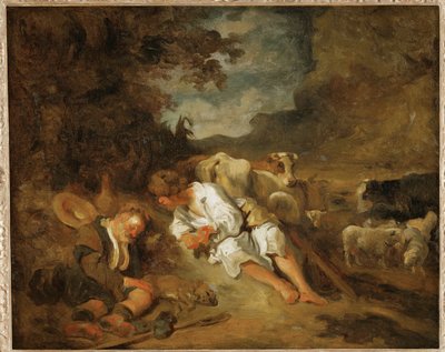 Mercurio y Argos ... de Jean-Honore Fragonard