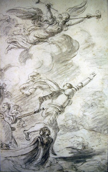 Ruggiero salta a tierra de Jean Honore Fragonard