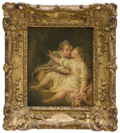 Sorpresa en el baño de Jean-Honore Fragonard