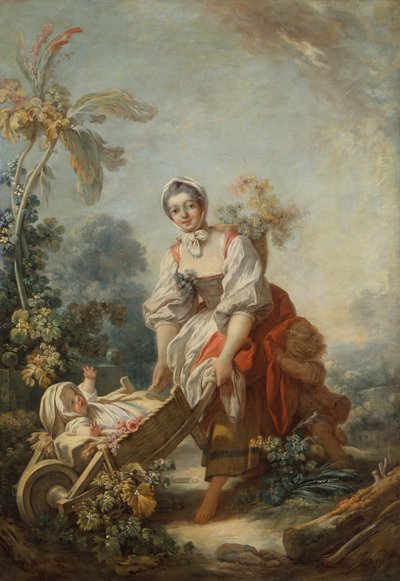 Las Alegrías de la Maternidad de Jean Honore Fragonard