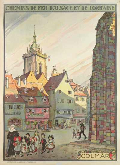 Cartel de Colmar de Jean Jacques Waltz