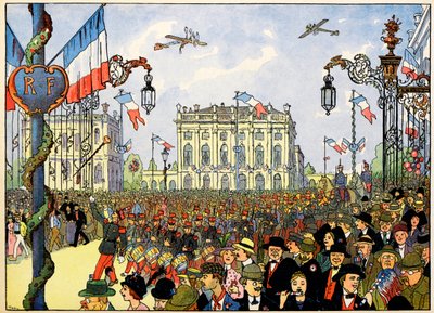Mi pueblo, los que no olvidan:14 de julio de Jean Jacques (1873 1951) Waltz