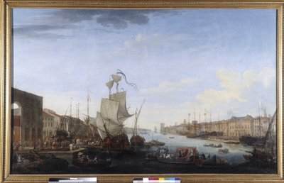 Embarque de la expedición del Mariscal de Richelieu a Menorca de Jean Joseph Kapeller