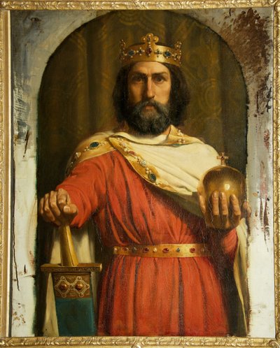 Carlos el Grande, rey de los francos de Jean Louis Ernest Meissonier