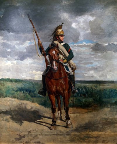 Dragón en el campo, c.1876 de Jean Louis Ernest Meissonier