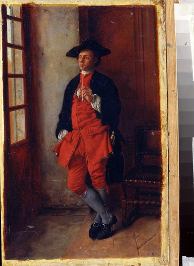 De fumar. Fumar. Pintura de Ernest Jean Louis Meissonier (1815-1891) de Jean Louis Ernest Meissonier