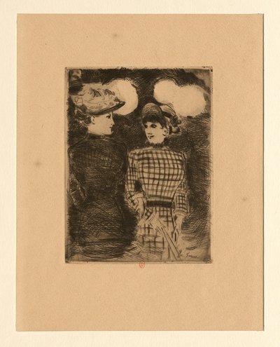 En Bullier de Jean-Louis Forain