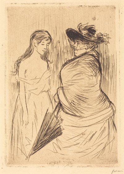 El comercio de esclavas blancas (The White Slave Trade) de Jean-Louis Forain