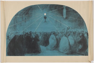 Lourdes, 1914, 25.º Congreso Eucarístico Internacional de Jean-Louis Forain