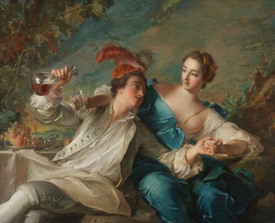 Los amantes de Jean-Marc Nattier