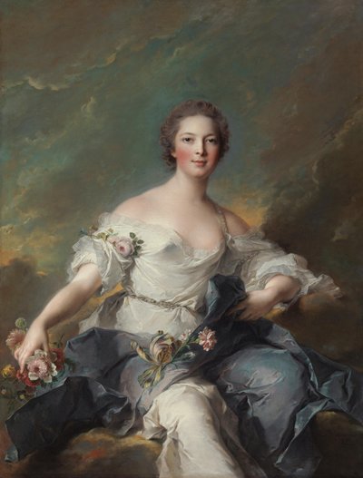 La marquesa de Baglion como Flora de Jean-Marc Nattier