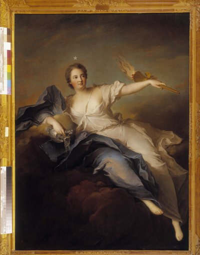 Retrato de Madame de Chateauroux en Aurore de Jean Marc Nattier