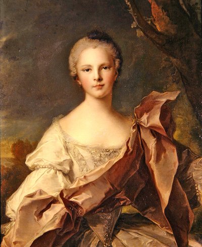 Retrato de una Dama de Jean Marc Nattier