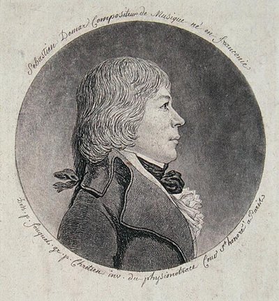 Sebastien Demar (1763-1832) grabado por Gilles-Louis Chretien (1754-1811) de Jean (after) Fouquet