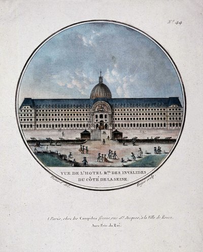 Les Invalides, París de Jean (after) Testard