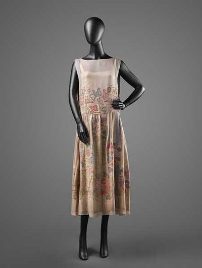 Vestido de noche, c.1924 de Jean (attr.to) Patou