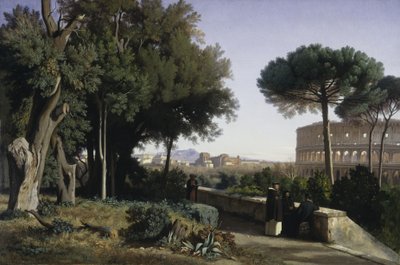 Coliseo visto desde el Palatino de Jean Achille Benouville