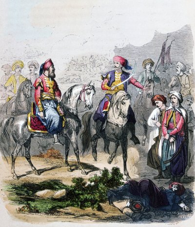 Batalla de Nezib (Nisib, Nizib, Nizip) 24 de junio de Jean Adolphe Beauce