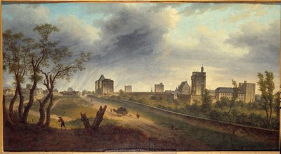 Vista del castillo de Vincennes de Jean Adrien Guignet