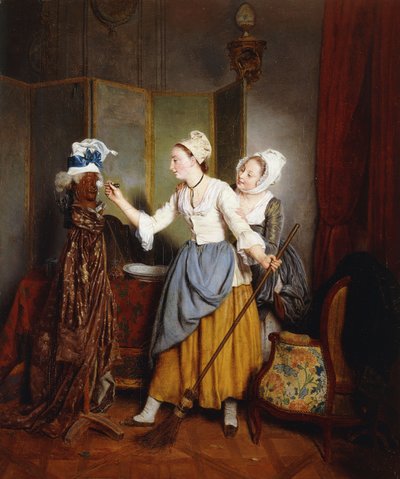 El vestido del maniquí, 1835 de Jean Alphonse Roehn