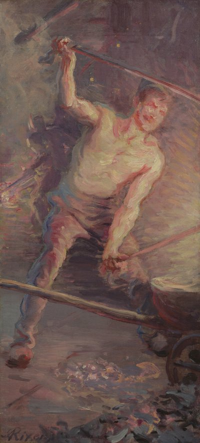 El Fuego, 1889 de Jean Andre Rixens