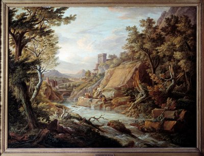 Paisaje y río de Jean Antoine Constantin