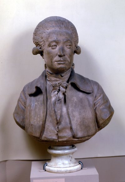 Busto de Marie Jean Antoine Nicolas de Caritat (1743-94) Marqués de Condorcet, 1785 de Jean Antoine Houdon