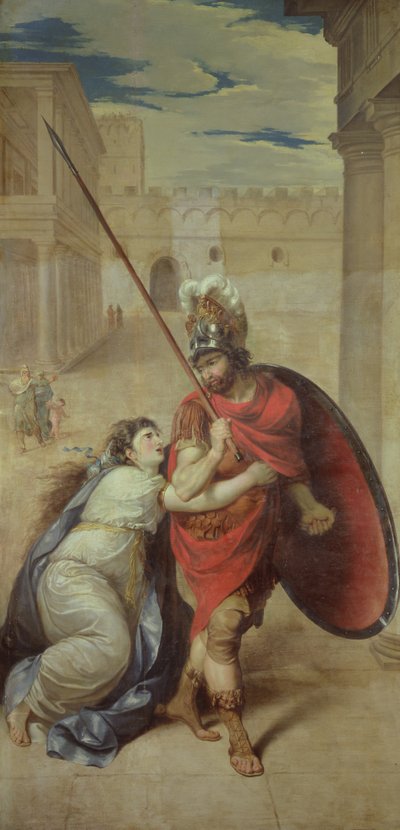 La Despedida de Héctor a Andrómaca de Jean Antoine Julien de Parme