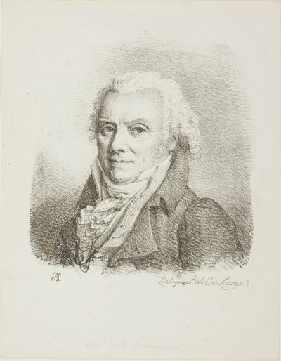 Autorretrato con abrigo de tela oscura de Jean Antoine Laurent