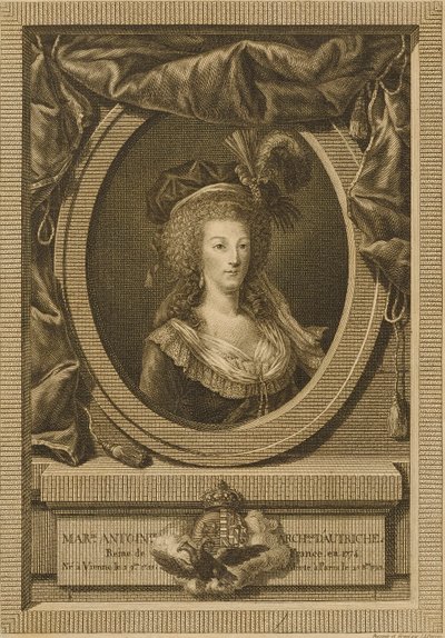 María Antonieta, duquesa de Austria de Jean Antoine Pierron