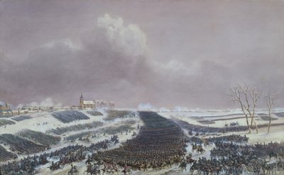 La batalla de Eylau, 8 de febrero de 1807 de Jean Antoine Simeon Fort