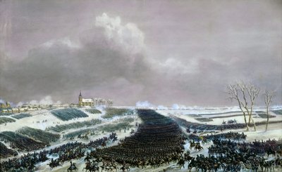 La batalla de Preussisch-Eylau el 8 de febrero de 1807 de Jean Antoine Simeon Fort