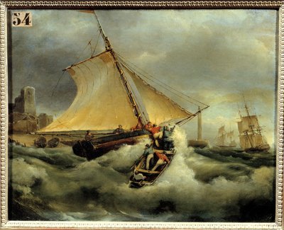 Un mal momento de Jean Antoine Theodore Gudin