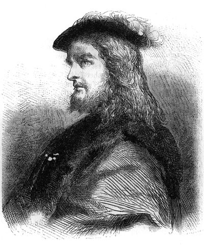 Retrato de Gustavo I Wasa (Gustav Vasa) de Jean Antoine Valentin Foulquier