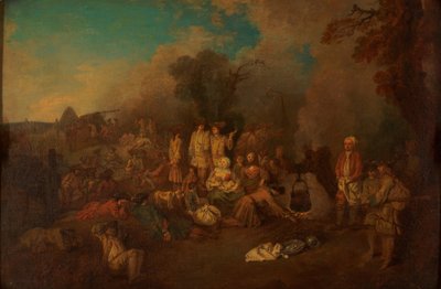 Vivaque de Jean Antoine Watteau