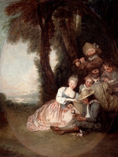 Concierto Campestre de Jean Antoine Watteau