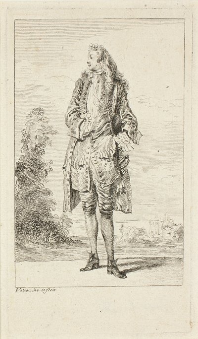 Figuras de Moda de Jean Antoine Watteau
