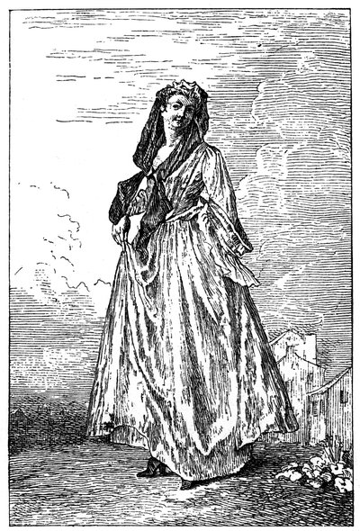 Traje Francés, 1885 de Jean Antoine Watteau