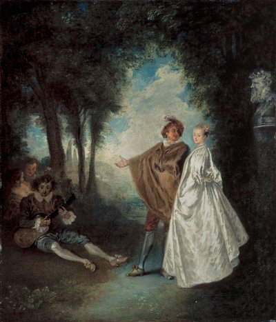 La Promenade de Jean Antoine Watteau