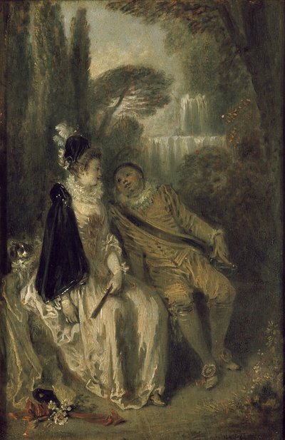 Le Repos Gracieux de Jean Antoine Watteau
