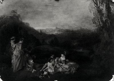Amor Pacífico, c.1718-19 de Jean Antoine Watteau