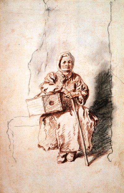 Savoyarde, c1715 de Jean Antoine Watteau