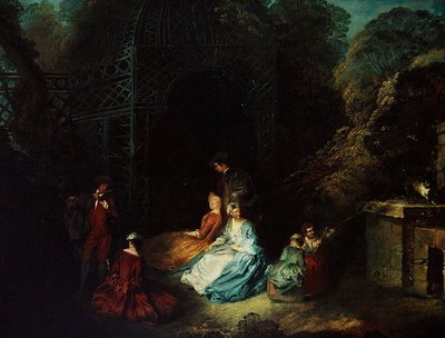 El flautista de Jean Antoine Watteau