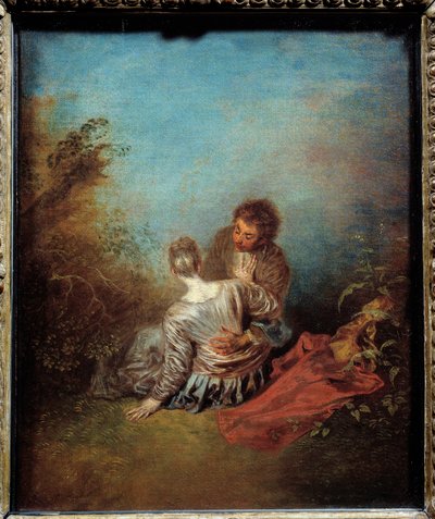 El paso en falso de Jean Antoine Watteau