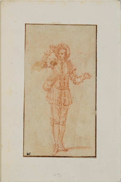 Un pelerin de Cythere ... de Jean Antoine Watteau