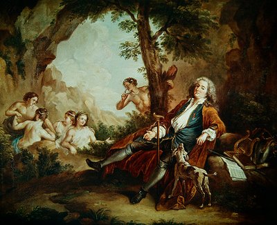 Retrato de Antoine de la Roque de Jean Antoine Watteau