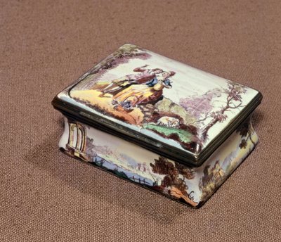 Caja de Rapé, Birmingham, c.1756 de Jean Antoine Watteau